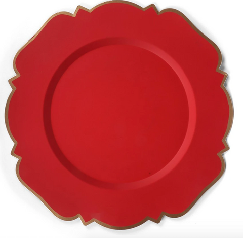 Color Block Abbey Charger Set of 4