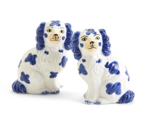 Staffordshire Dog Salt and Pepper Shaker Set