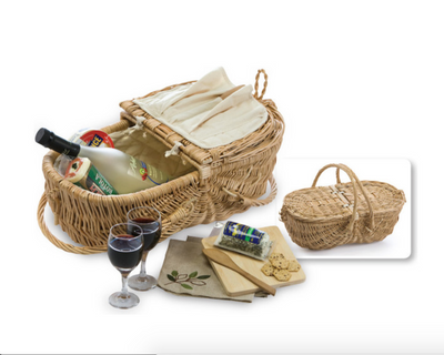 ECO Wine and Cheese Basket