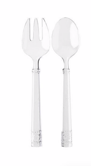 Isabella Acrylic Salad Servers